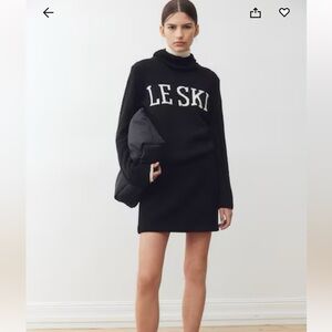 H&M Le Ski Cropped Sweater Size Medium